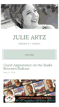 Mobile Screenshot of julieartz.com
